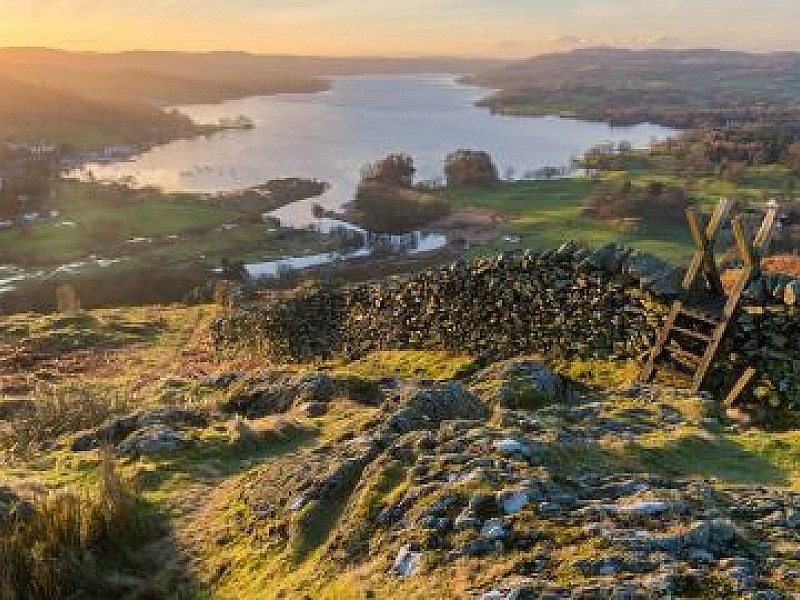 The Lake District with Cream Tea & Cruise - First Class