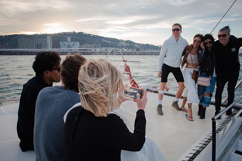 Small Group Catamaran Trip in Barcelona