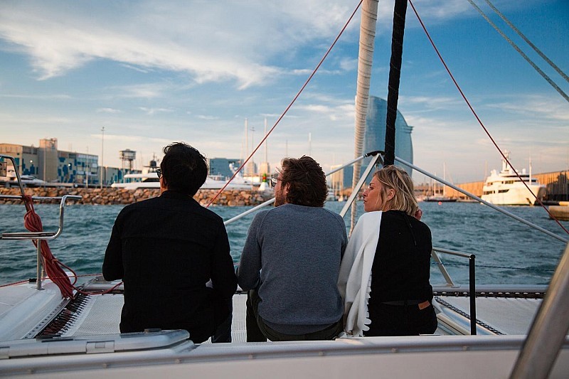 Small Group Catamaran Trip in Barcelona